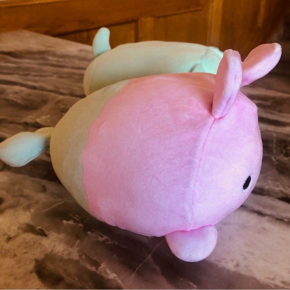 👀4/$25 Moj moj Surprise Pair Pink Mer Bunny and Aqua Dog Green - Picture 12 of 12